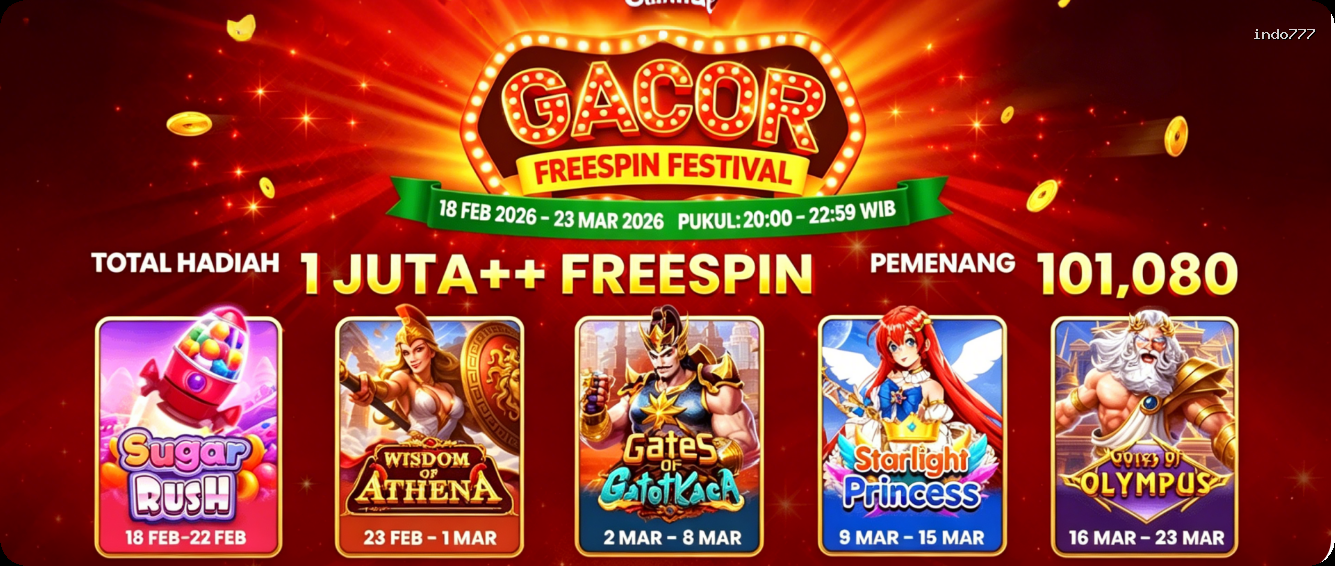 Login indo777 Sekarang Bonus Melimpah